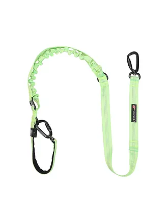 MAMO PET SPORTS | Hundeleine Alu Karabiner versperrbar 150/2cm | grün